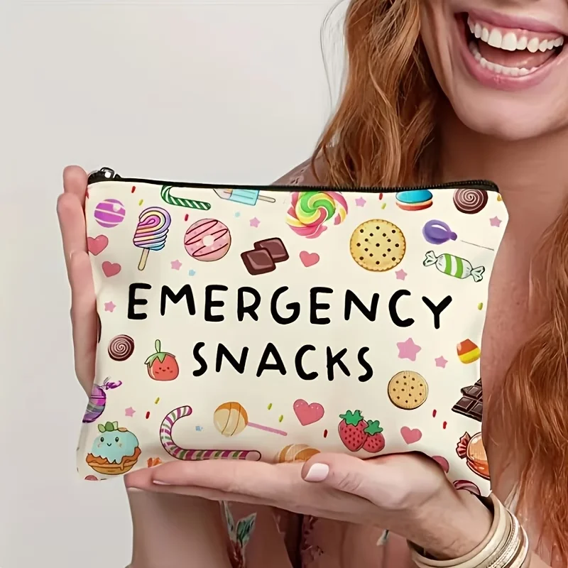 Inspirational Travel Toiletry Storage Bag Perfect Mom‑to‑Daughter Gift Multi‑color Adult Cosmetic Pouch for Vacation Business Fi