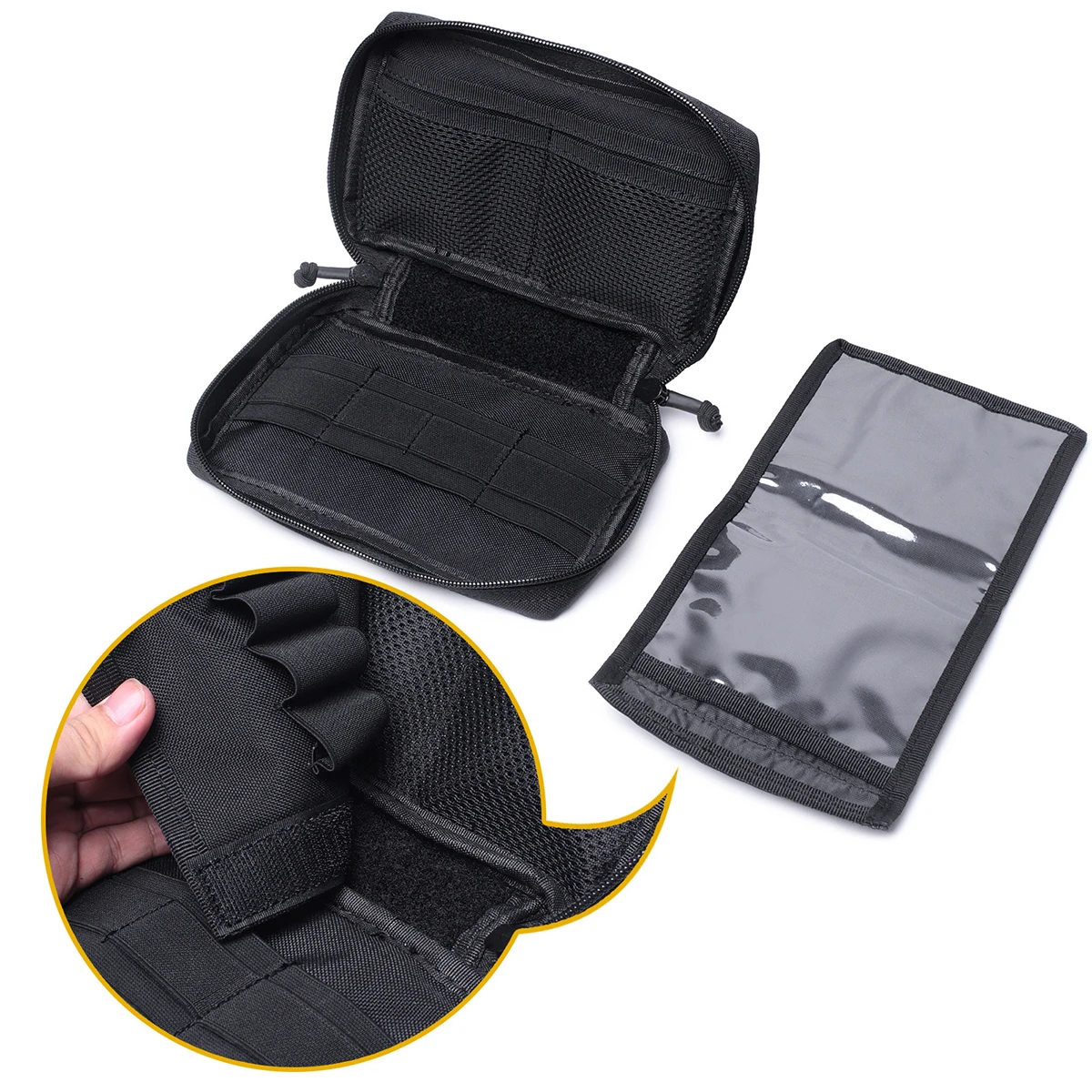 Kit de primeiros socorros tático EMT Medical IFAK Bag Molle de emergência Bolsa de viagem Pacote de armazenamento para acampar, casa, caminhadas, caça