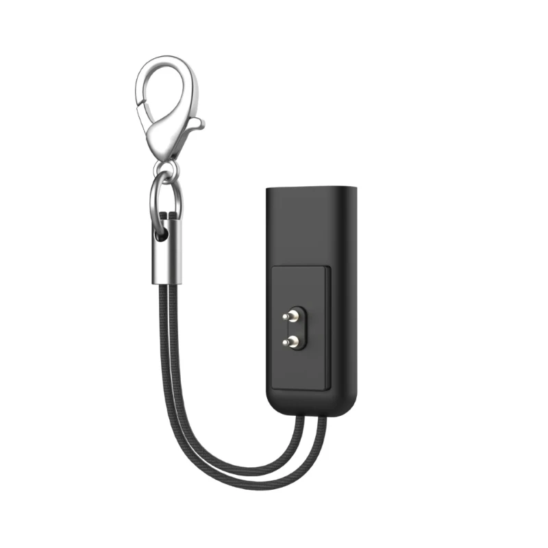 For Xiaomi Mi Smart Band 10/9/8 Pro/8 Smart Watch Charger Adapter Connector Smart Band USB Type C Charging Adapter With Keychain