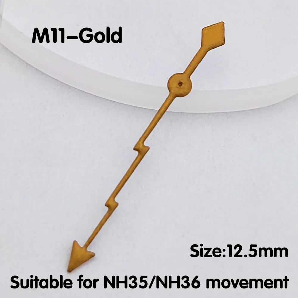 Orologio lancetta dei secondi Lancetta dei fulmini lancetta dei secondi Lancetta di alta qualità Adatto per parti dell'orologio con lancetta del movimento NH35 NH36