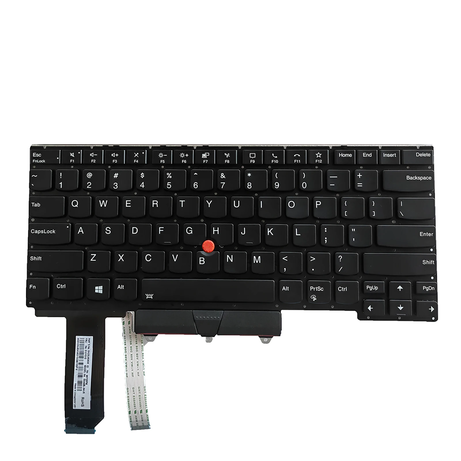 Wymiana laptopa Klawiatura US Layout dla Lenovo Thinkpad E14 Gen 1 2020 Typ 20RA 20RB