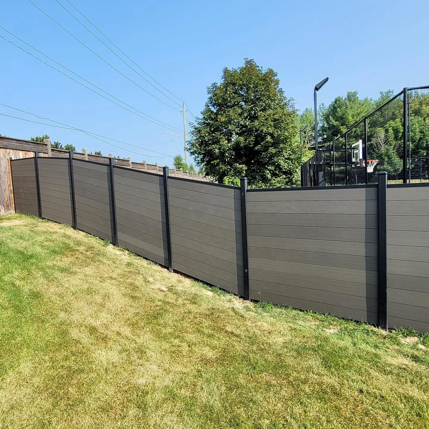 Customizable 3D Eco-Friendly Outdoor Privacy Fencing Easily Assembled HDPE Trellis Panel Board Sets 6ft Pool Veranda Park