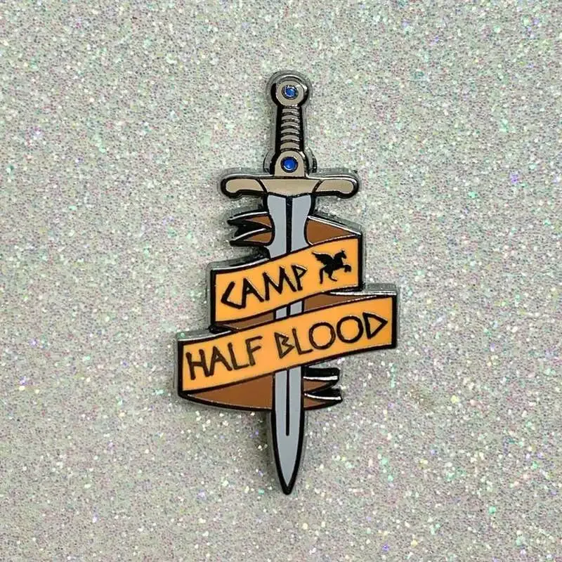 Novelty Sword Enamel Pins Lapel Pin Badge Halloween Brooches