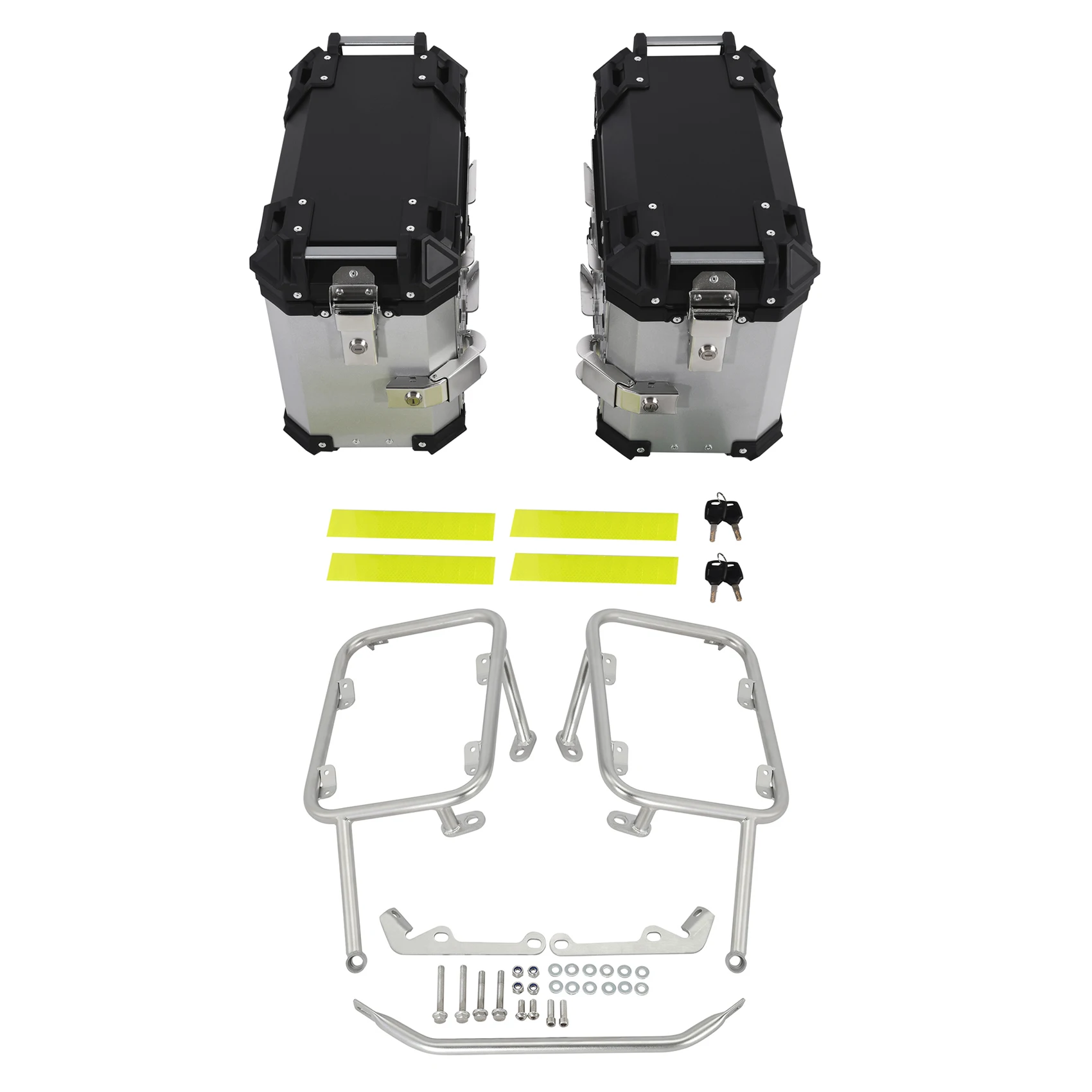 

Боковые корзины для седельных сумок на 36 л и опорная стойка, подходящая для BMW R1300GS 2023-2025 24 25