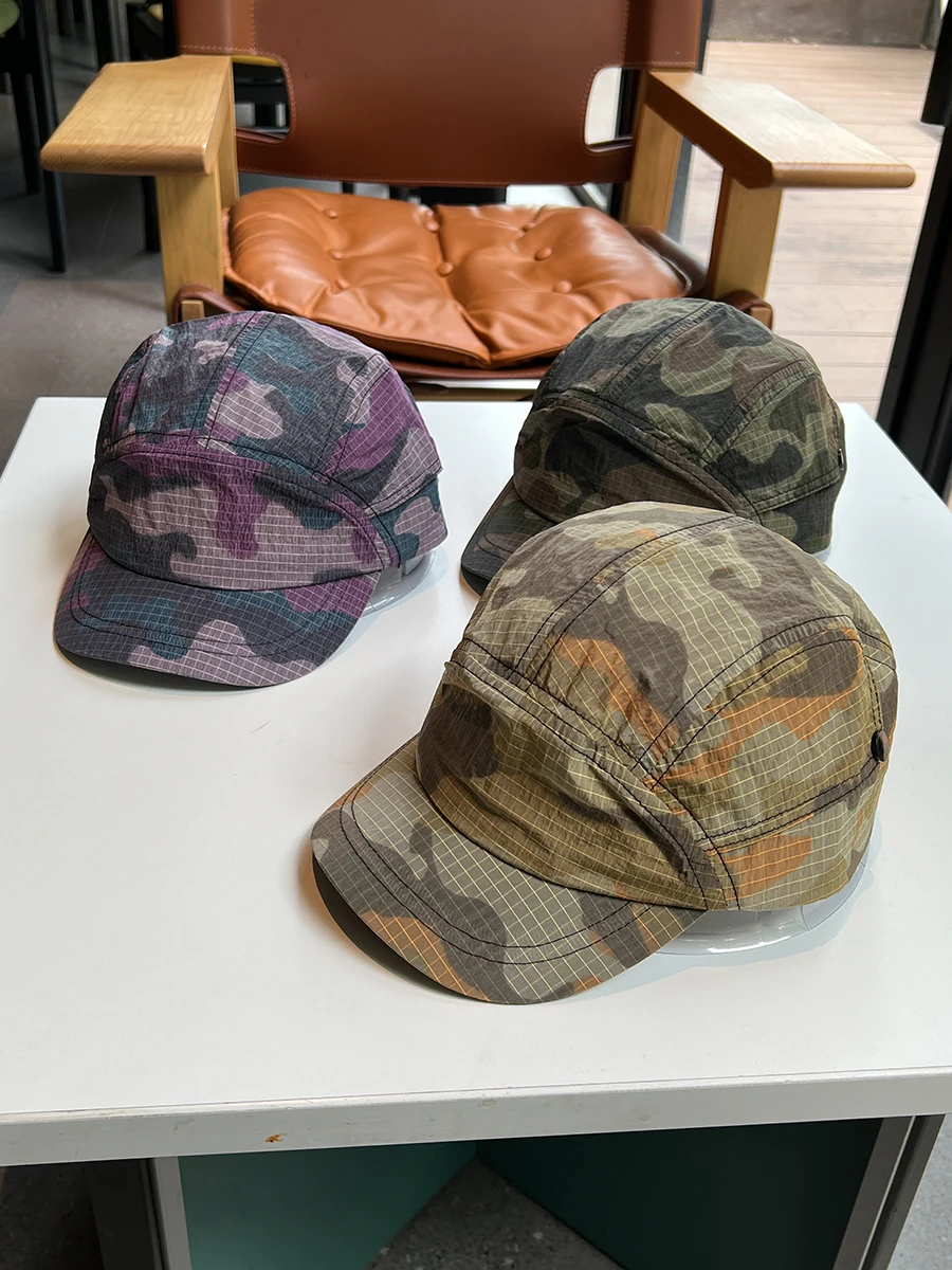 

Baseball Cap for Men and Women Outdoor Sports Duckbill Cap High-end Five-panel Sun Hat