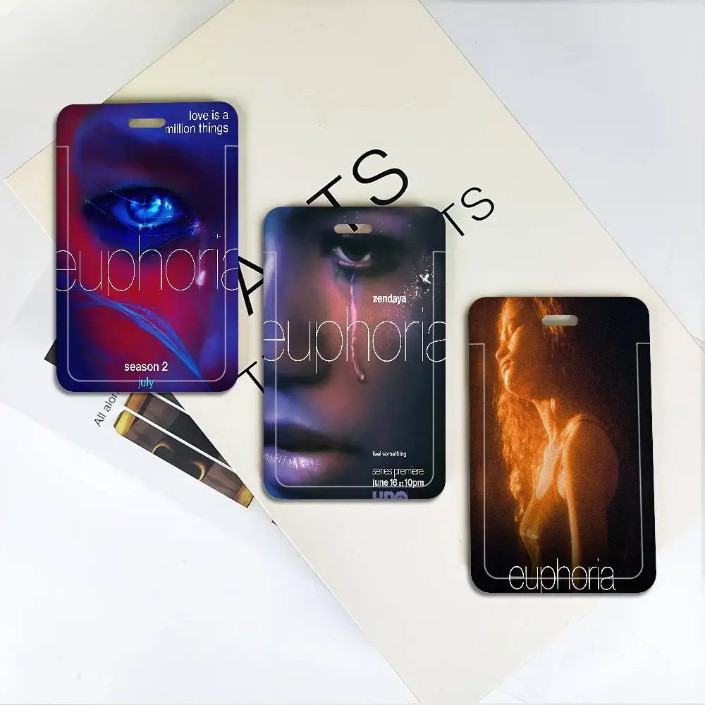 

TV Show Euphoria Card Holder Company Staff Pass ID Work Card Holder Business Supplies