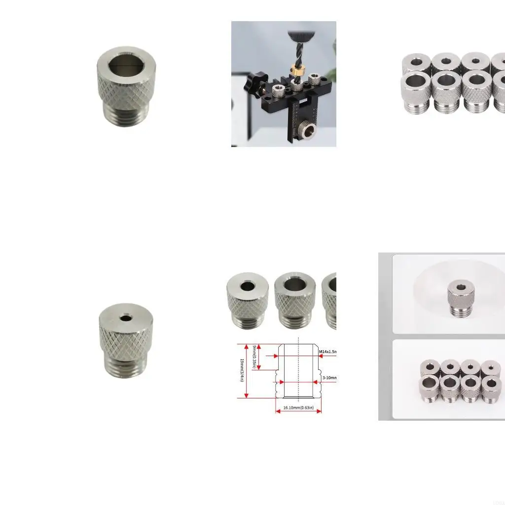 

Универсальная направляющая для сверла. Сверлильные втулки. Коррозионностойкая стальная конструкция. Втулка. Надежная резьбовая