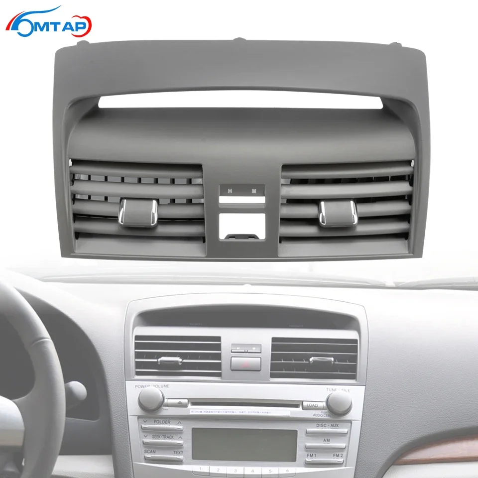 MTAP Car Dashboard AC Air Conditioner Vent Central Outlet Panel Grille Cover For Toyota CAMRY Aurion 2006-2011 ACV40 Asian Model