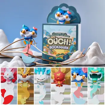 ที่คั่นหนังสือสเตอริโอ3D พีวีซีสุดสร้างสรรค์ที่คั่นหนังสือทำมือรูปสัตว์การ์ตูนอุปกรณ์การเรียน