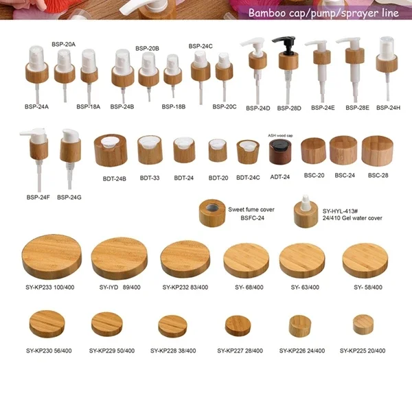 Ronde Gouden Ring en Zwart/Wit Latex Hoofd Druppelaar bamboe dop, match essentiële olie fles pipet, lotion fles bamboe houten doppen