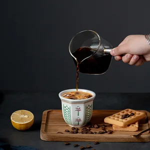 فنجان قهوة سيراميك بشجرة النخيل العربية، فنجان شاي أسود تركي شرق أوسطي، لاتيه، إسبريسو، كابتشينو أفضل 12 مبيعات أكواب شاي تركية - رقم 12