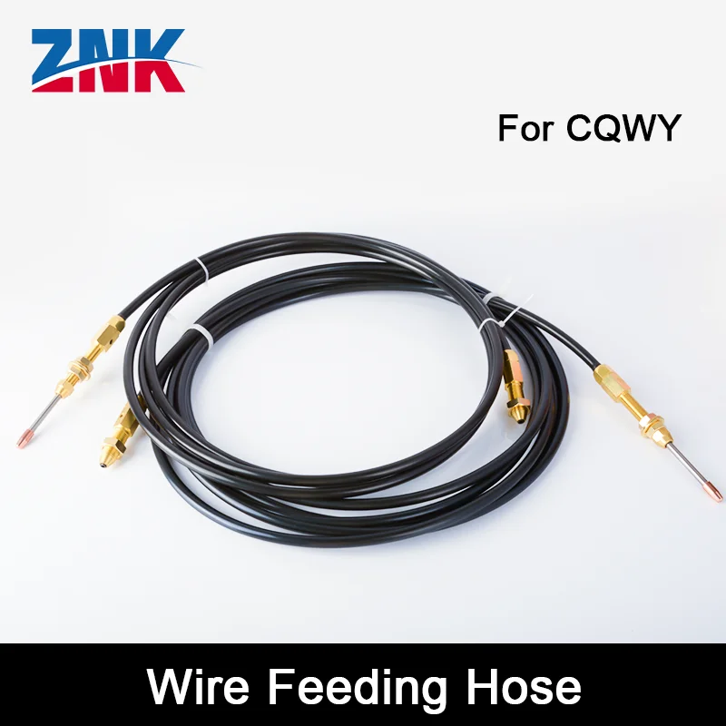 ZNK CQWY Qilin HR Handheld Laser Welding Aluminum Graphene Wire Feeding Tube with Spring 2.0mm Aluminum Wire