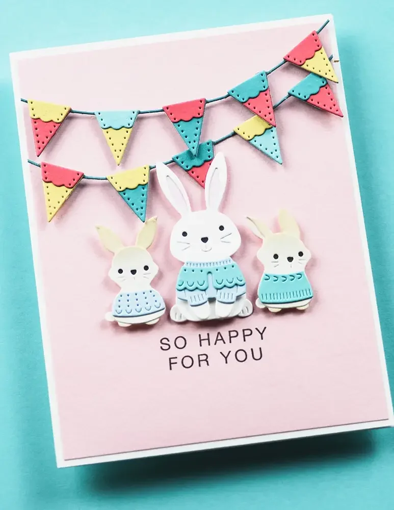 Floral Easter Basket Bunny Spring Heart Frog  Metal Cutting Dies Silicone Stamps Scrapbooking Stencil Photo Album Card DIY Paper