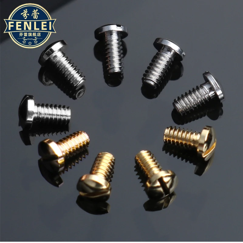 Para longines guirlanda acessórios de relógio tampa traseira parafusos l4.209.4 l4.709 quartzo aço inoxidável tampa inferior parafusos mecânicos