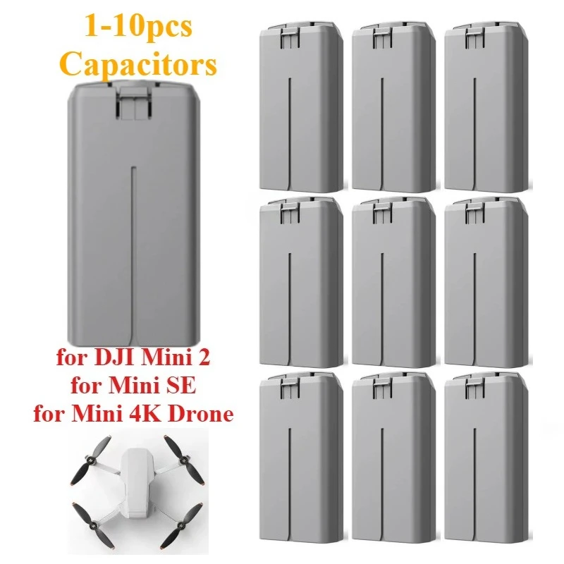 1-10pcs/lot for DJI mini2 Capacitor 7.7V 2400mAh for DJI Mini 2 for Mini SE for Mini 4K Drone Integrated Circuit chip