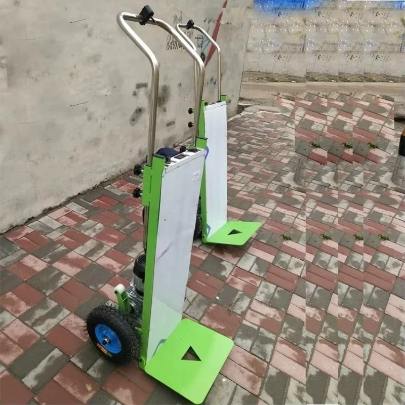 

Portable Heavy 250kg Cargo Moving Dolly Hand Truck Stair Climbing Hand Trolley Electric Dolly Stairs