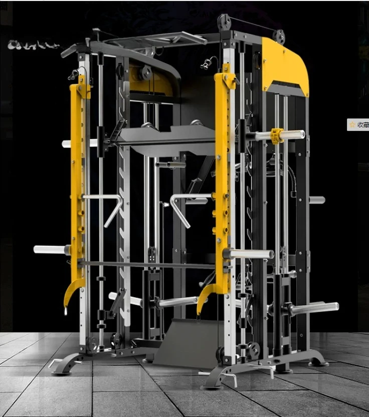 Poderosa máquina multifuncional do smith do instrutor funcional do equipamento multi do ginásio da construção corporal
