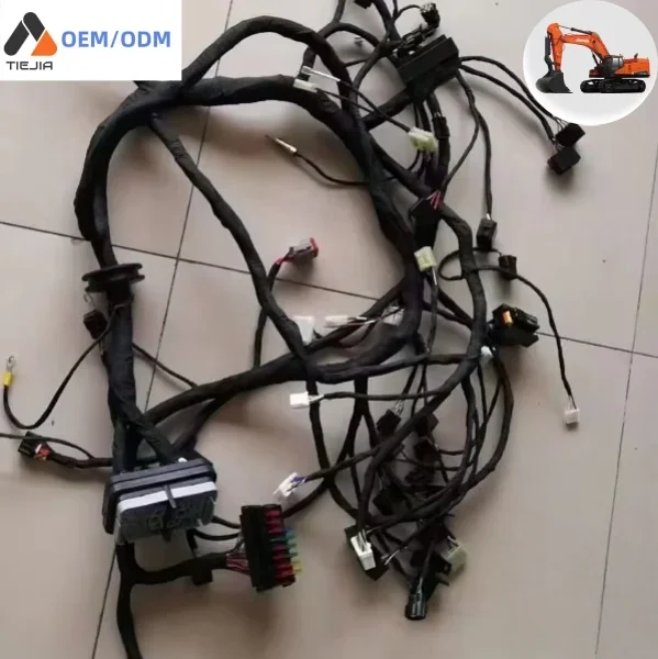 for Doosan Excavator Full Wire Harness DX120-9C DX350-9C Engine Wire Harness New Complete Wiring Harness