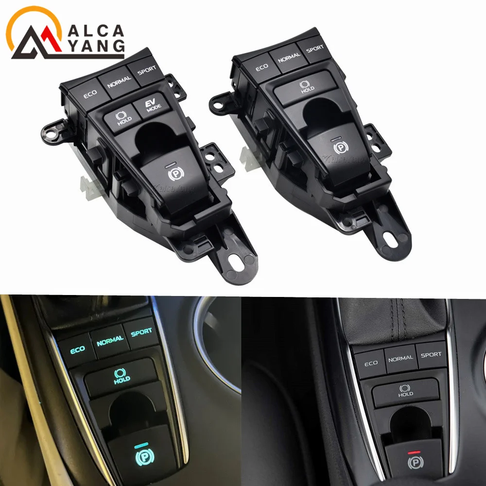 

Electronic Parking Brake Switch Handbrake Button ECO Sport Mode Switch For Toyota Camry 2018-2021 xv70 v70 car accessories