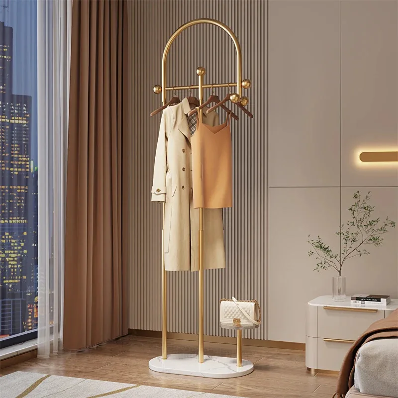 Hat Stand Coat Rack Floor Open Wardrobe Clothes Racks Hanging Garment Sideboards Shelf Perchero Pared Furniture Living Room SQC