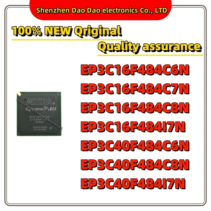 EP3C16F484C6N EP3C16F484C7N EP3C16F484C8N EP3C16F484I7N EP3C40F484C6N EP3C40F484C8N EP3C40F484I7N IC Chip Quality Brand New