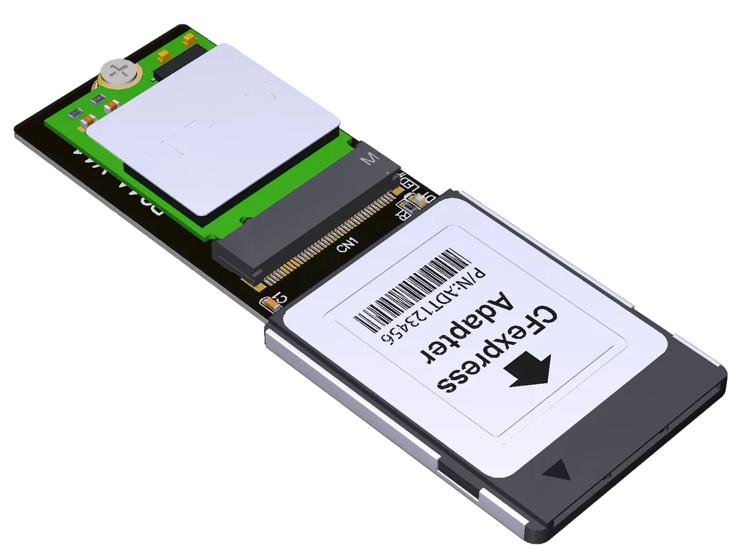 CFexpress Type B TO M.2 NVMe 2230 M Key Expansion Card CF To M2 KEY M Support for Canon R5 Z6Z7 XBOX CH SN530 SSD