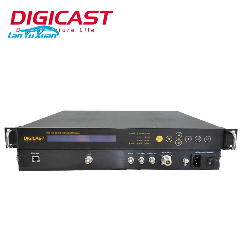 DIGICAST Satellite Broadcasting Equipment DSNG System to Encoder SD/HD Programs to DVB-S2 Uplink Mpeg2 MPEG4 DVB-S2 Modulator