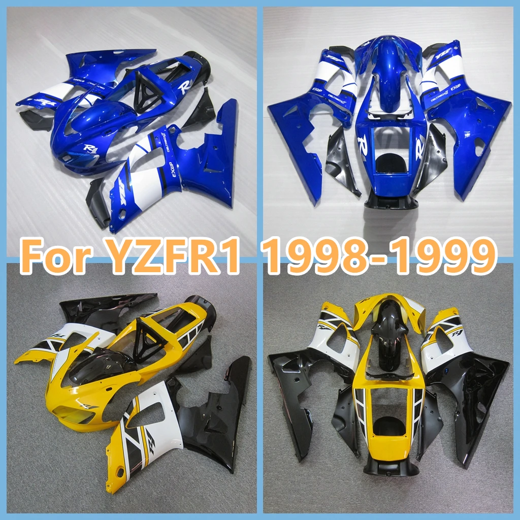 Suitable for Yamaha 1998 1999 YZF R1 98 99 YZFR1 Motorcycle Aftermarket Parts ABS Plastic injection Body Rebuild Fairing Kit