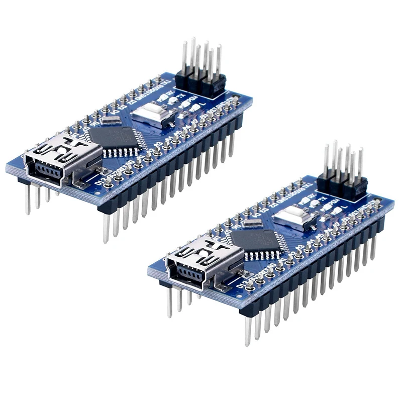 Módulo Placa de Desenvolvimento USB, 2 SNano V3.0 ATMEGA 328P, Adequado para Processamento Flash, Max/Msp, Desenvolvimento Efeito PD