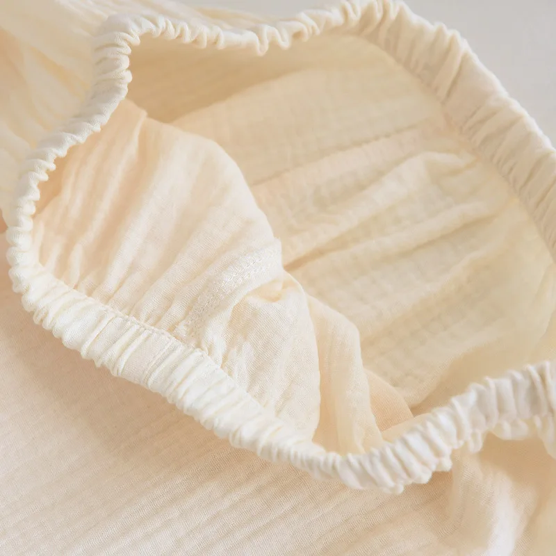 2023 New Woman Gauze Cotton Short Sleeve Tops+Short Pants 2Pcs Suit Pyjimas Soft Sleepwear Home Clothes Fashion Nightwear