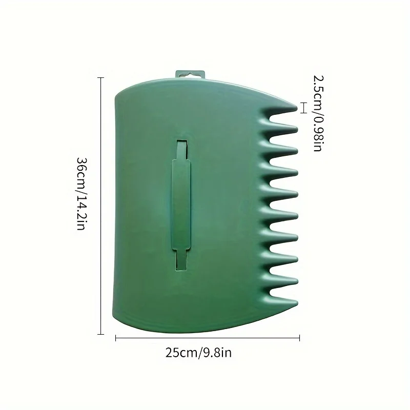 2pcs Durable Leaf Scoops Large Plastic Hand Rakes Picking Up Leaves Grass Clippings Debris Gardening Hand Tools Set Hand Tools