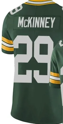 Custom Green Bay #29 Xavier McKinney #10 Jordan Love #9 Christian Watson #11 Jayden Reed Stitched Jersey