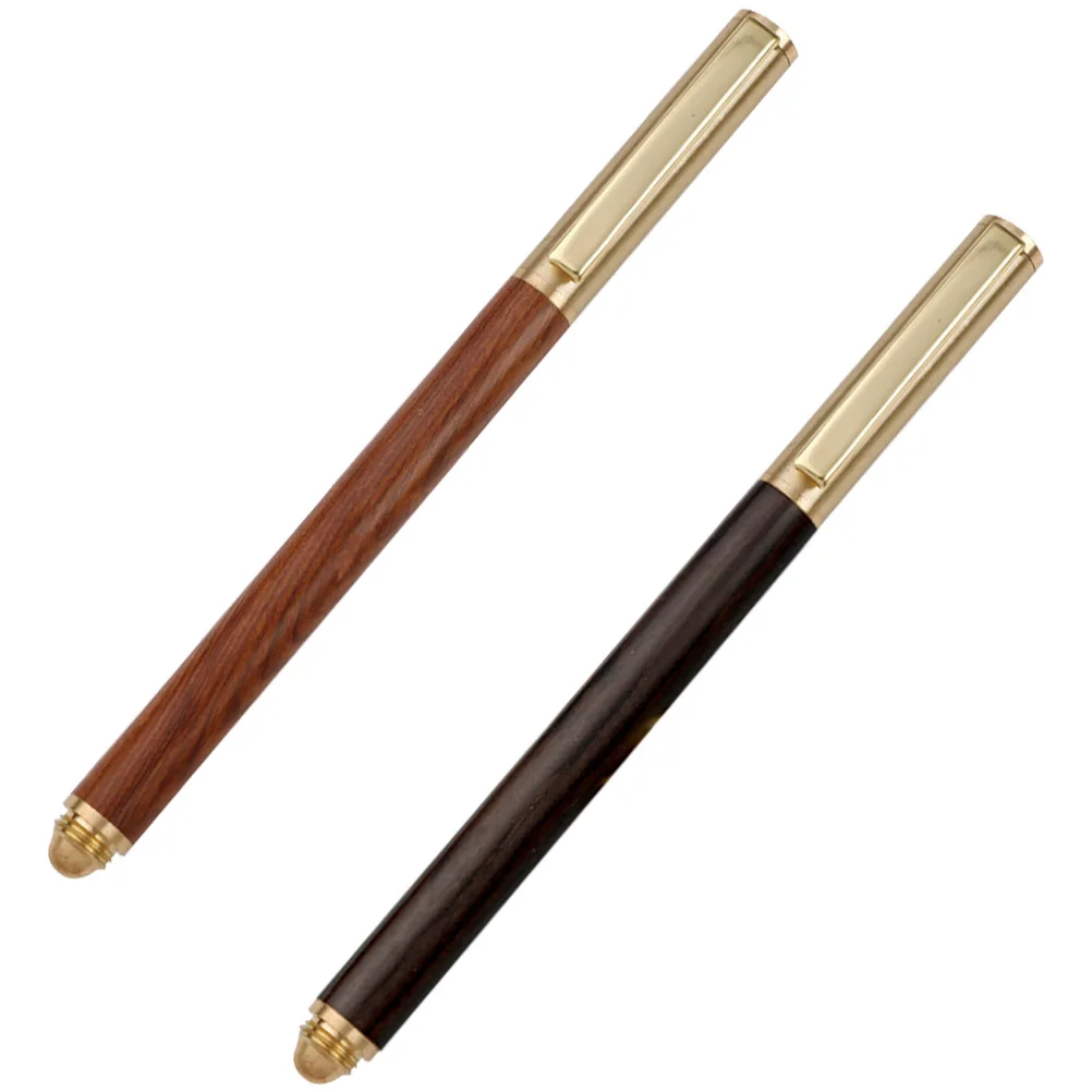 

2pcs Signature Pen Clip Business Pens Smooth Writing Fine Tip Office School Daily Use Writing Supplies Gifts