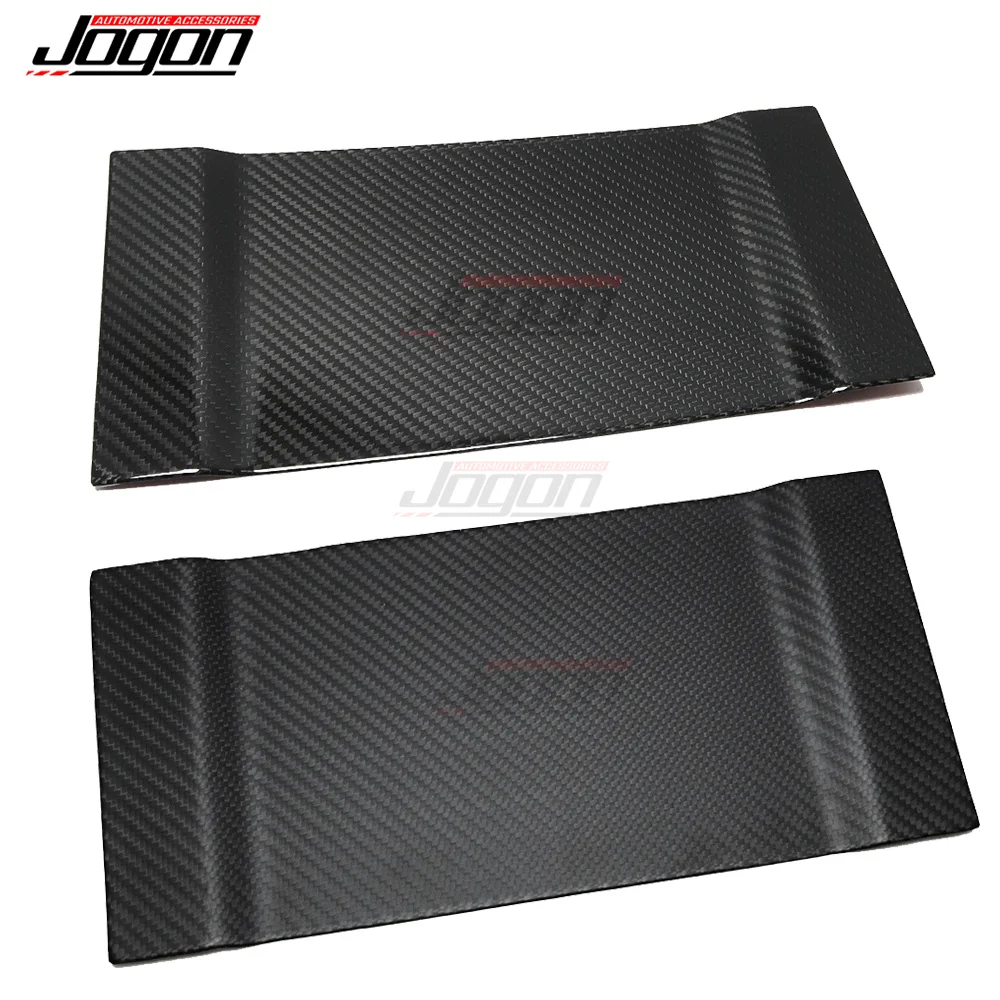 For Ford F-150 F150 Raptor Limited Lariat 2021 2022 2023 2024 Real Carbon Fiber Console Wireless Charger USB Panel Interior Trim