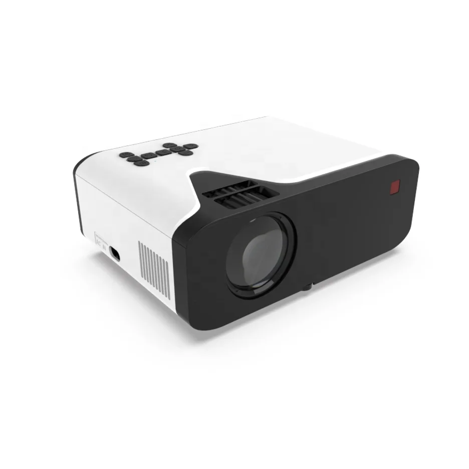 

Online Hot Selling Full HD Mini Small Video LED Portable 1280x720P Home Theater Android 9.0 Projector for Christmas Gift