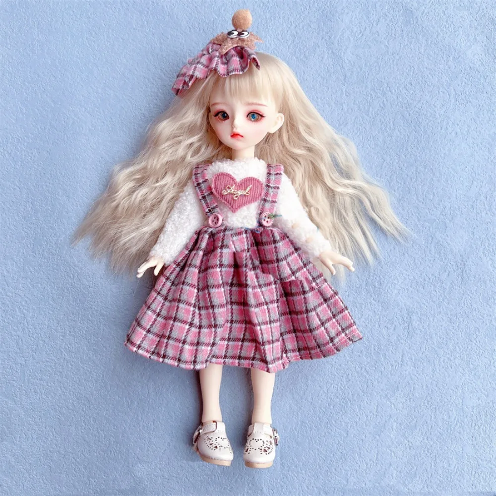 30cm Doll Dress Jk Uniform Clothes for 30cm Doll Toy Accessories Doll Clothing 30cm Dolls Skirt NO Doll Multiple Color