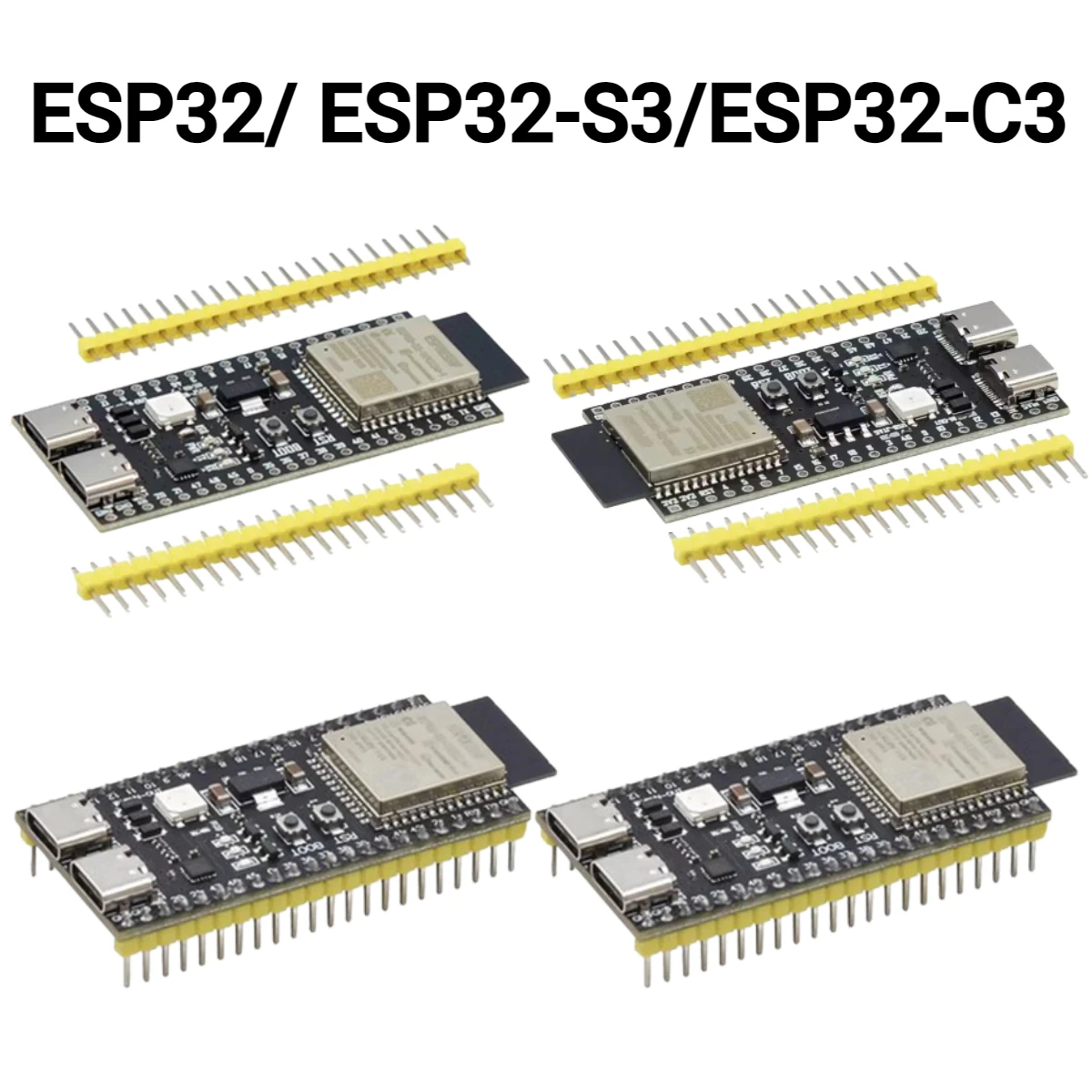 ESP32/ESP32-C3/ESP32-S3 Dual Type-C Development Board CORE Board ESP32-C3-DevKitM-1 ESP32-C3-MINI-1 ESP32-S3-DevKit C N16R8