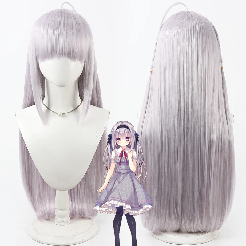 

Game Manakashi no Yuri wa Akaku Somaru Honjo Manami Cosplay Wig Synthetic Heat Resistant Hair Halloween Headwear Role Play + Fre