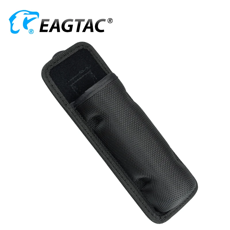 EAGTAC Tactical Flashlight Pouch Belt Torch Bag Flashlight Holster Case w/ Self-retention Device Open-top Design For GX/SX/MX