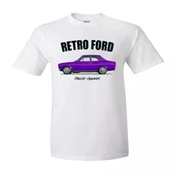 FORD ESCORT 1300E Mk1 T-shirt. RETRO FORD , CLASSIC CAR, ESCORT MARK 1.