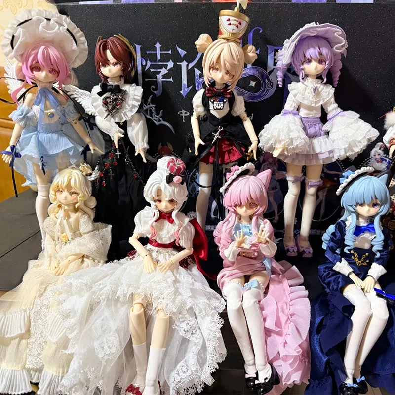 Коллекционная фигурка BJD 1/8 The Paradox World Blind Box: аниме-кукла с шарнирными суставами, игрушка-сюрприз в коробке, подарок