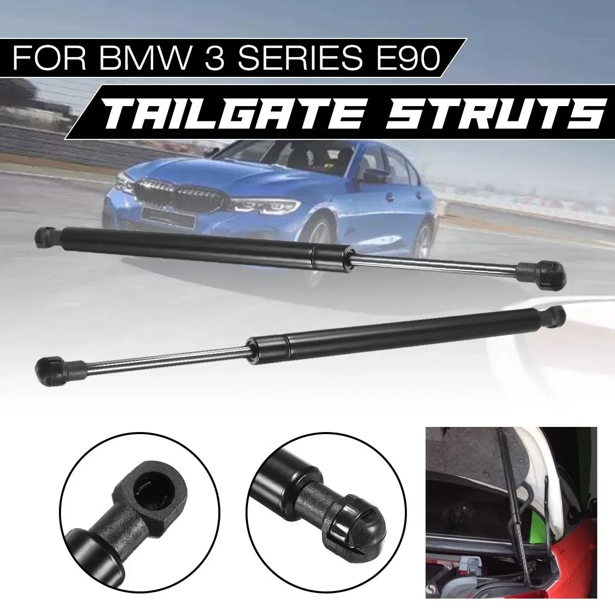 Car Gas Spring Hood Lift Tailgate Boot Trunk Support Damper Rear Shock Strut for BMW 3 Series E90 E90N 323i 325i 328i 330i 335i