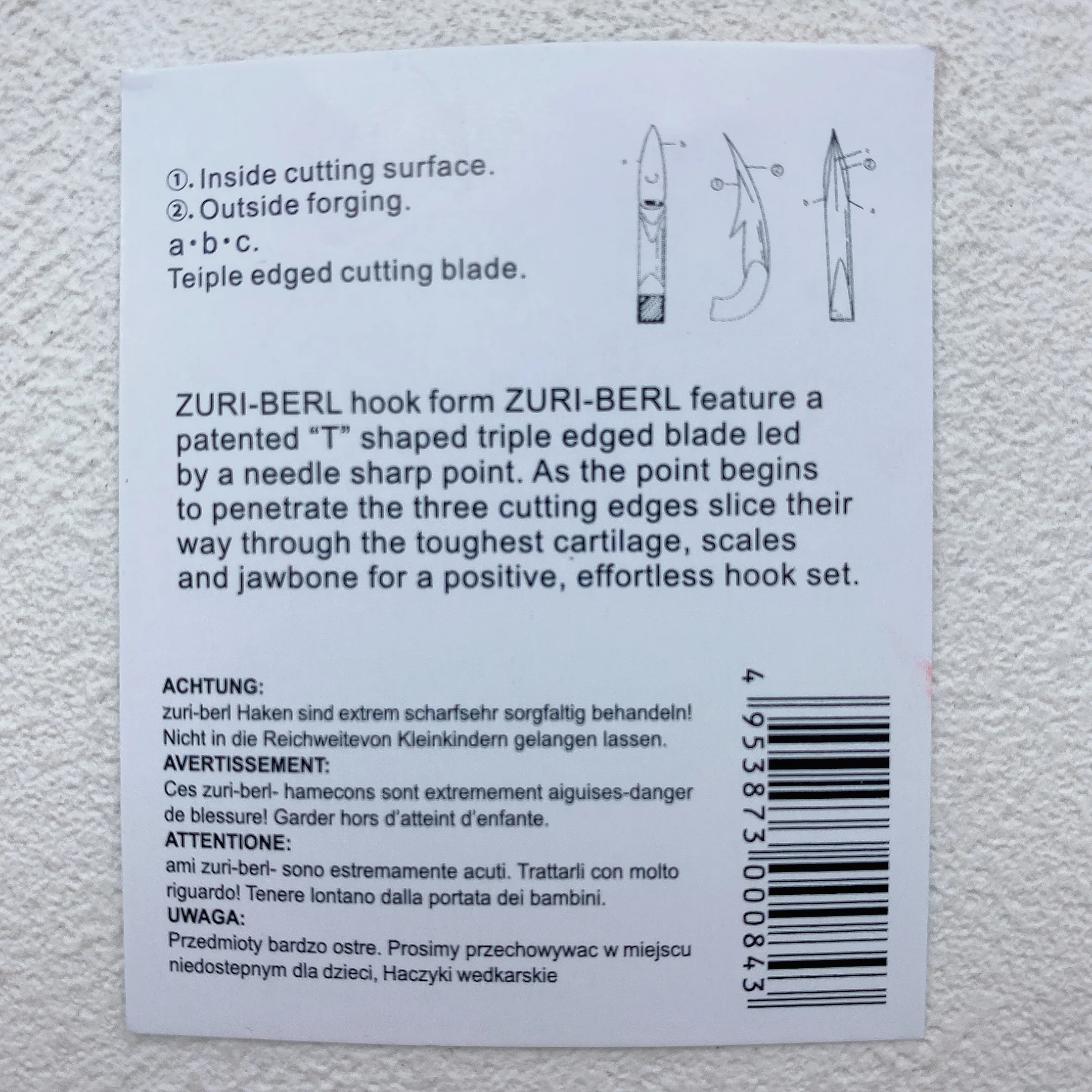 Anzuelos offset para vinilo – Resistentes talla 5/0 a 6 - imagen 5