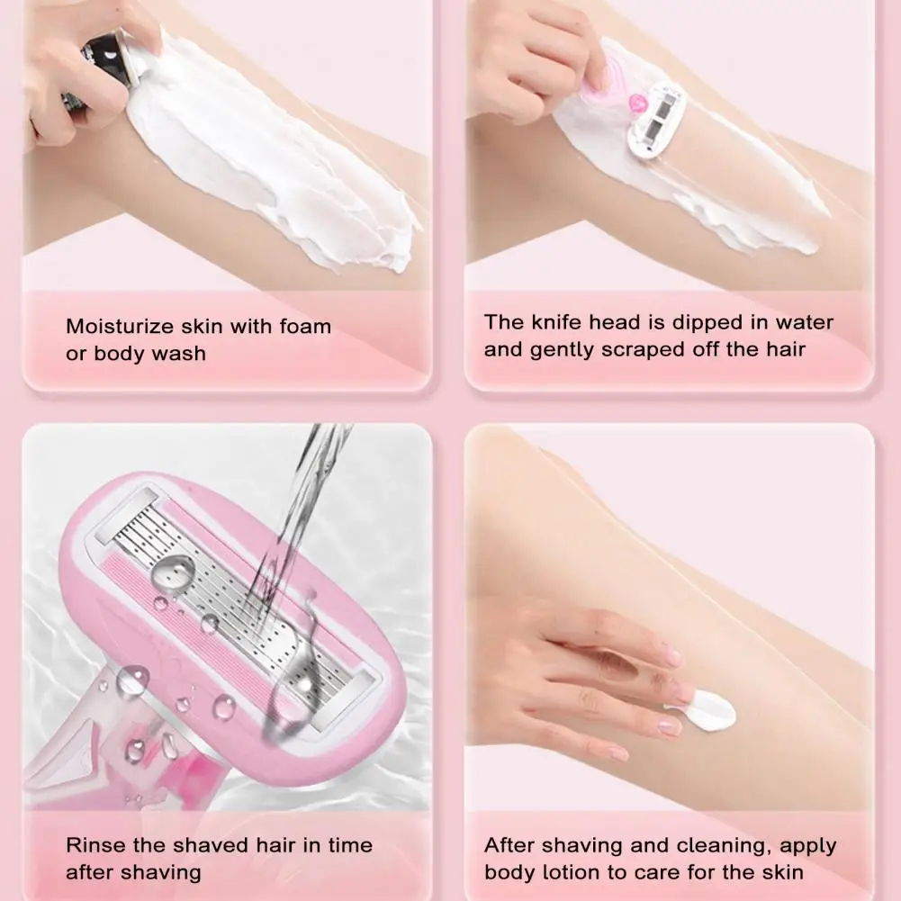 Portable Hair Removal Tool Epilator for Women Compact Lightweight Epilator for Easy Hair Removal Ideal for Use on Whole Body