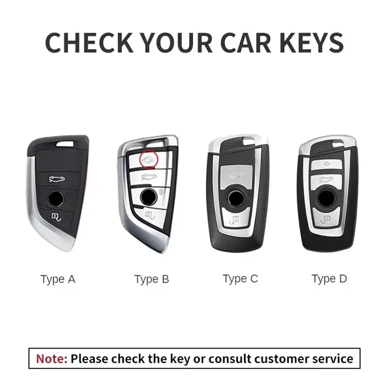 For BMW 1 2 3 4 5 6 7 Series F20 G20 G30 X1 X3 X4 X5 G05 X6 X7 G11 F15 F16 G01 G02 F48 Leather Remote Key Case Cover