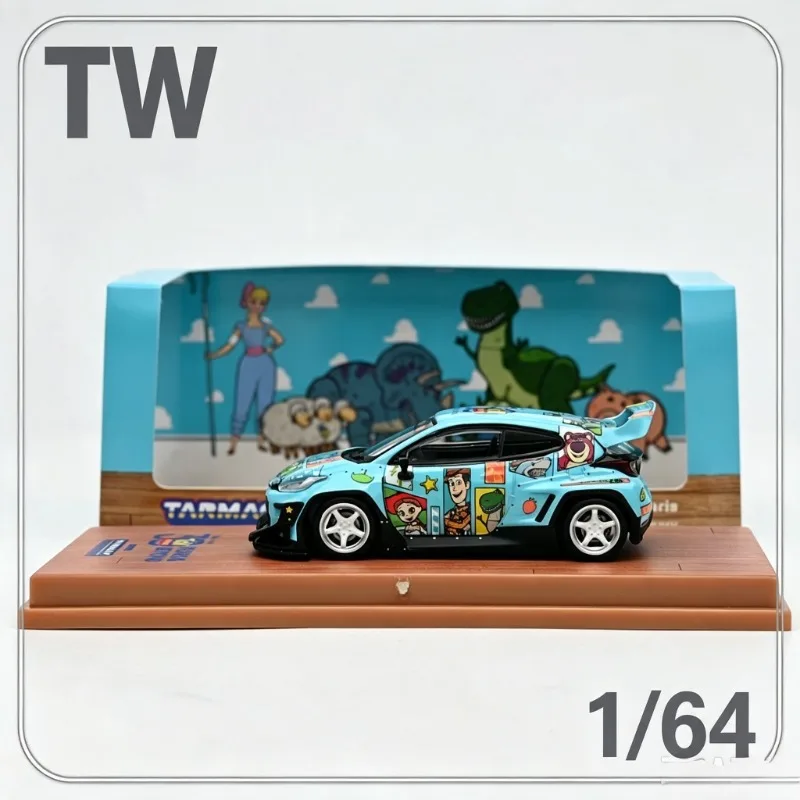 Tarmac Works 1/64 alloy rocket rabbit Toyota GR Yaris Yaris simulation car model figurine - collectible - adult decorative item