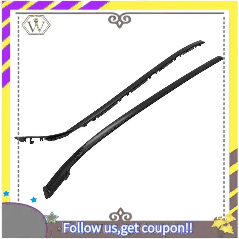 L38A-1Pair Windshield Pillar Molding With Clips Kit For Lexus Is IS200D IS250 IS300 IS350 2006-2013 75552-53020 75551-53020