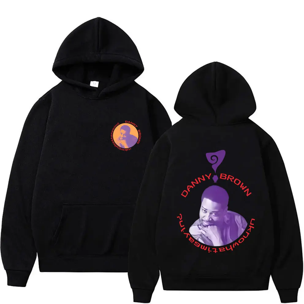 Rapper Danny Brown Uknowhatimsayin Hoodie Quaranta Tour Hooded Tracksuit Men Women Hip Hop Vintage Oversized Pullover Hoodies