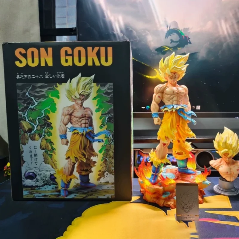 NEW Son Goku Dragon Ball Bjd Doll Gk Figure Cs Model Toy Animation Peripheral Collection Ornament Doll Spot Decorative Gift