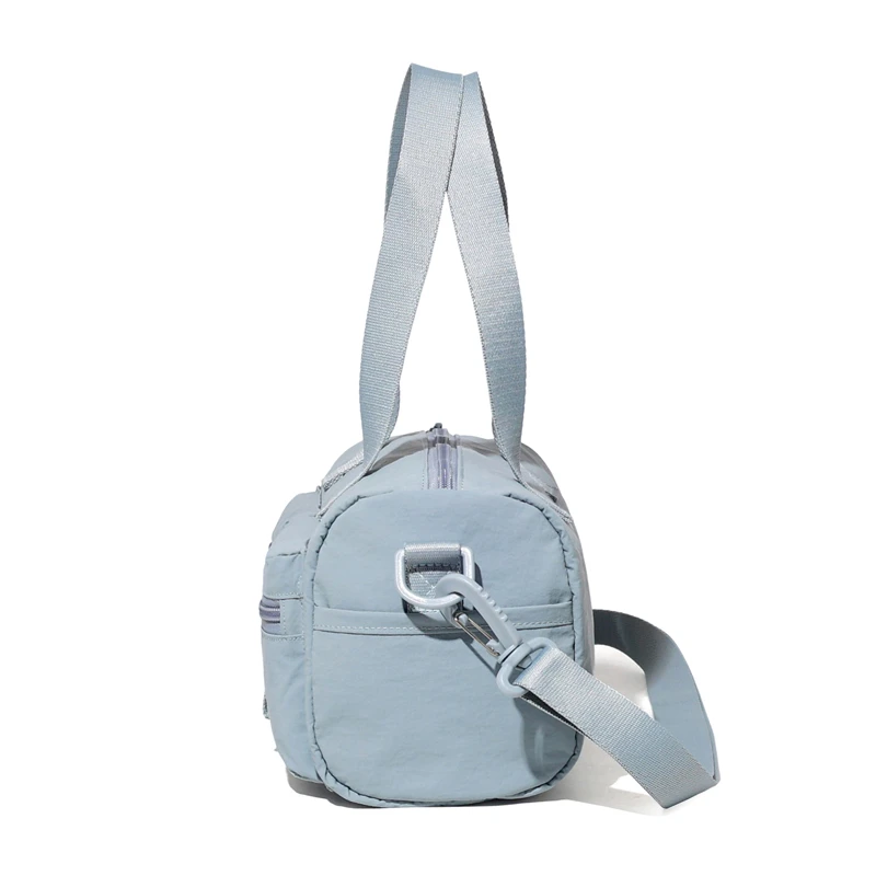 Torba unisex na zamek błyskawiczny - Torba unisex do noszenia na ramieniu lub w ręce, na co dzień, torba damska
